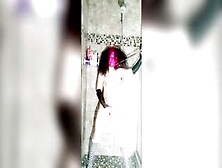 Whore Chores Herself,  Pisses,  Squirts,  Pounds Her Asshole With A Fuk Machine