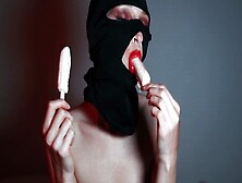 Fine Asmr Oral Sex With Ice Cream From A Skank In A Balaclava