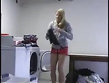 Public Laundry Room Fuck With Gorgeous Blonde Ashley