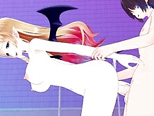 Yuzuki Choco And I Have Intense Sex At A Love Hotel.  - Hololive Vtuber Hentai