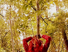Demonic Horny Bitch In The Forest 3