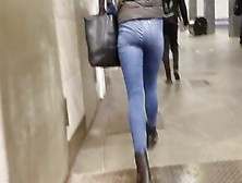 Junior Round Ass In Tight Jeans