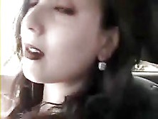Amateur Emo Babe Swallows Cock Outdoors!