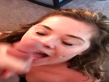 Gf Taking A Facial And Keeps Sucking