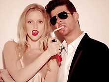 Robin Thickie - Blurred Lines (Uncensored)