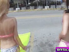 Super Sexy Carwash Babes Turns Into Hot Fuck