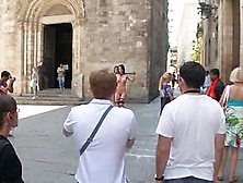 Penthouse Pet Franceska Jaimes Is Publicly Caned And Fucked