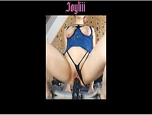 Red-Head Teenie In Blue Body Mounts Slippery Dildo 4K Teaser (Full Sex Tape On Mydirtyhobby) - Joyliii