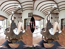 Vrlatina - Cute Latin Teen With Big Ass Pounding - Virtual Reality (Gaby Gomes)