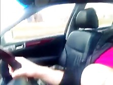 Big Oiled Tits It Driving And Flashing. Flv
