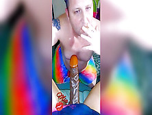 Sissy Crossdresser,  Smoking Sex