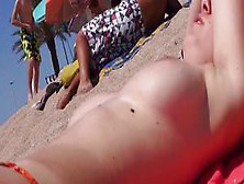 Beach-Melons Large Teen Topless