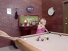 Blonde Midget Chick Fucked After Pool