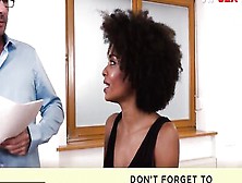 Ebony Lady With Perky Tits Is Riding The White Casting Director