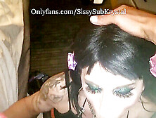 Pov Blowjob And Cumshot From Sissysubkrystal - A Sensual Shemale Experience
