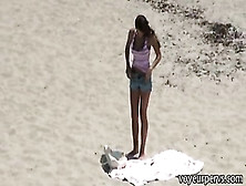 Bikini Beach Babe Pussy Fucked Hard After Being Spied On