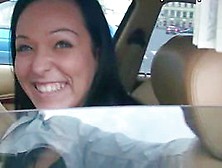Real Amateur Natali Blue Gives Head And Banged In A Car