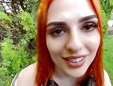 Redheaded Girl Looks Playful As Fuck And Gets Fucked Silly