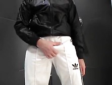 Twink Pissing In His Adidas Tracksuit