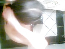 Spycam In Shower Milf Is Demonstrating Her Marvelous Boobs