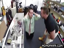 Lucky Thief Gets Theresome And A Hard Banging In The Ass