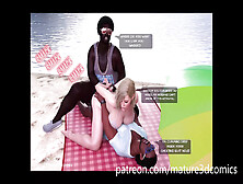 Slut Wife Milf Gets Dp By Bbc & Creampied On The Beach While Cheating On Husband (3D Comic)