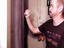 Hung Straight Curious Guy Tries Out My Gloryhole