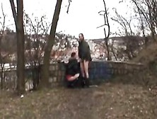 Smoking Teenie And Older Penis Gotten It On Outdoors