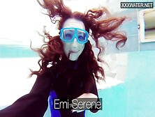 Babe Clip With Sultry Emi From Underwater Show