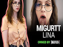 Mofos – Horny Babe Migurtt Lina Deepthroats Her Boyfriend's Giant Penis Before Riding Him
