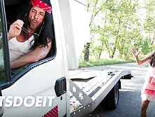 Ukrainian Chick Shrima Malati Outdoor Sex With Car Mechanic - Letsdoeit