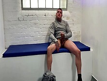 Raunchy Bear Gets Pounded Hard In A Solo Gay Prison Jackoff Session By A Dominant Alpha