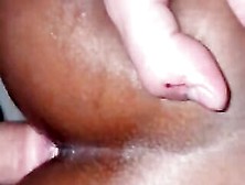 Black Teen Cummed In Booty By White Chap