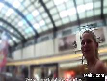 Stellar Czech Kitten Is Seduced In The Mall And Plowed In Pov