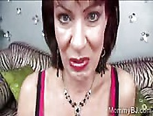 Filthy Mom Gives A Nasty Blowjob
