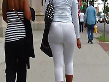 See Thru Spandex With A Whole Lot Of Ass