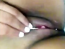 Sexy Babe Webcam Up Close Pussy Masturbation
