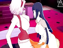 Koikatsu Naruto Sakura Hinata,  Have Sex Animated Uncensored...  Thereal3Dstories