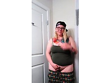 Amateur Blonde Bbw Ruby Sexy Ass Tease Nasty Video