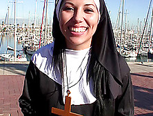 Horny Latina Nun Pussy Fucked And Creampied Hardcore