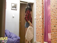 Fake Hostel Nikki Fox Has Sex With 2 Gigantic Dicks