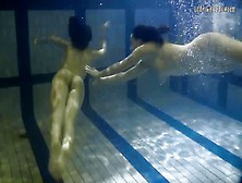 Hot Underwater Sexiest Babes Ever Touching Tits