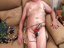 Hands Free Cum With Estim On Nipples And Cock