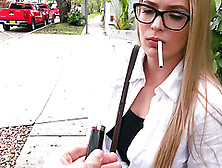 Sloan Harper Is A Honey With Glasses In Need Of A Dick