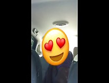 Ebony Riding Dick Backseat Of Car