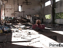 Nudist Blondes Enjoy Their Hardcore Anal In An Abandoned Building