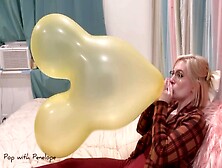 Sucking Up Two Yellow Mice Balloons Until They Pop! Lick To Pop