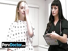 Pervdoctor - Great Blonde Wants Regular Check-Up But Gets Inseminated By The Perv Doctor Instead