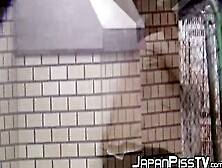 Compilation Of Four Japanese Babes Taking Hot Public Piss