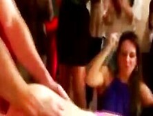 Girl Gets Fucked By A Stripper At Sexy Party In Front Of Friends